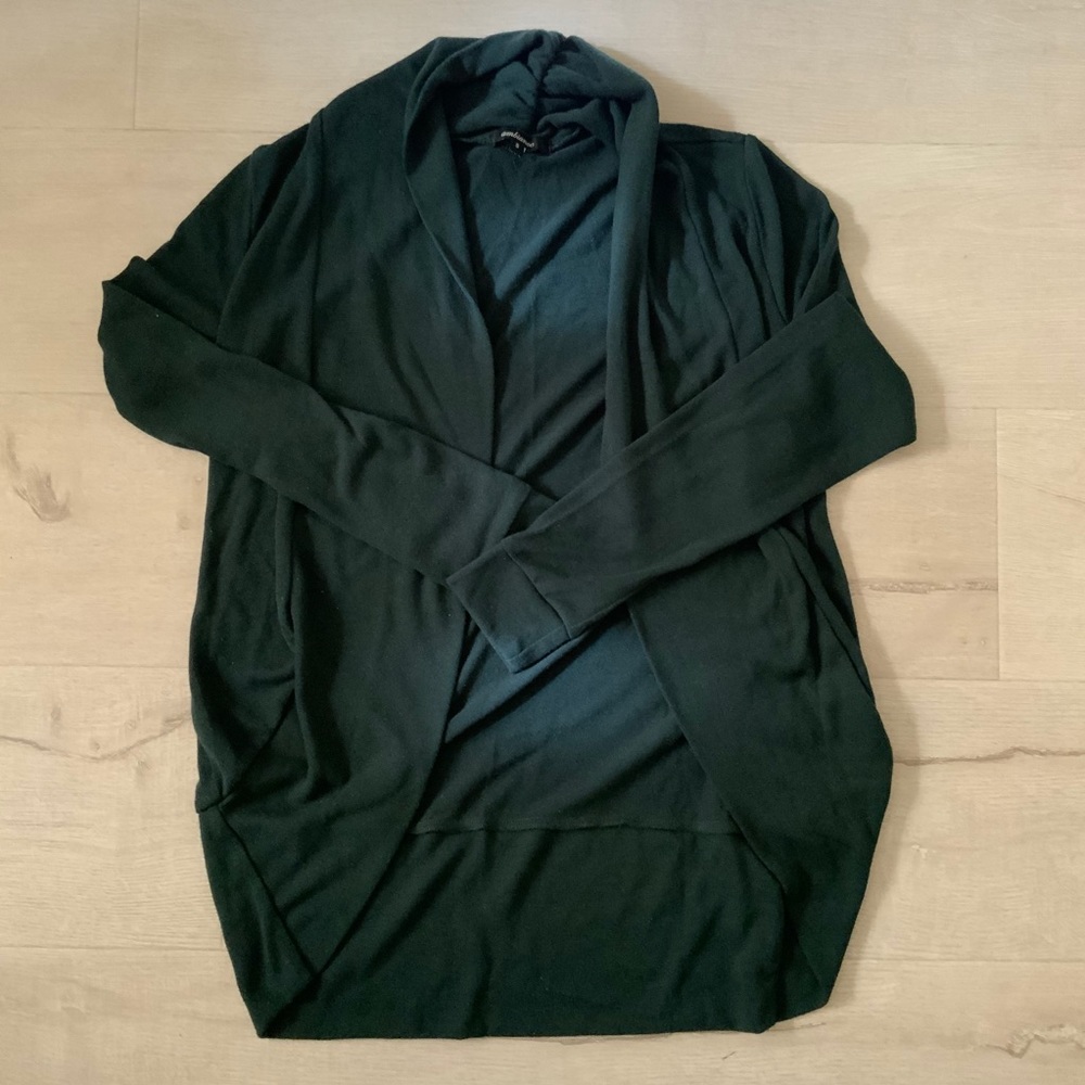Forever 21 Forest Green Baggy Cardigan